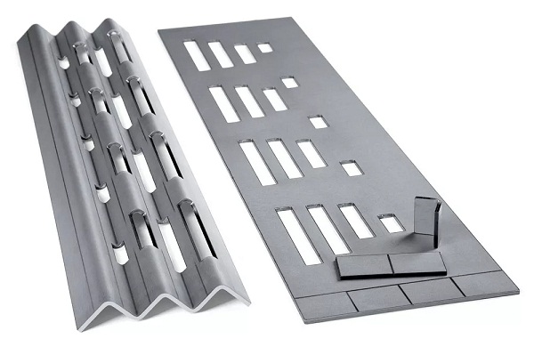 如果零件沿折彎程序未考慮的折彎角度有切口，或者被折彎的材料與程序不完全匹配，則仍然可以通過動態(tài)凸度實現(xiàn)沿零件的一致角度